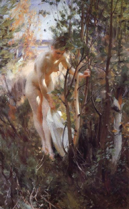 Anders Zorn Unknow work 88 China oil painting art